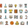 Education Icon Vector - Image 2